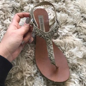 Steve Madden Beaded Sandals